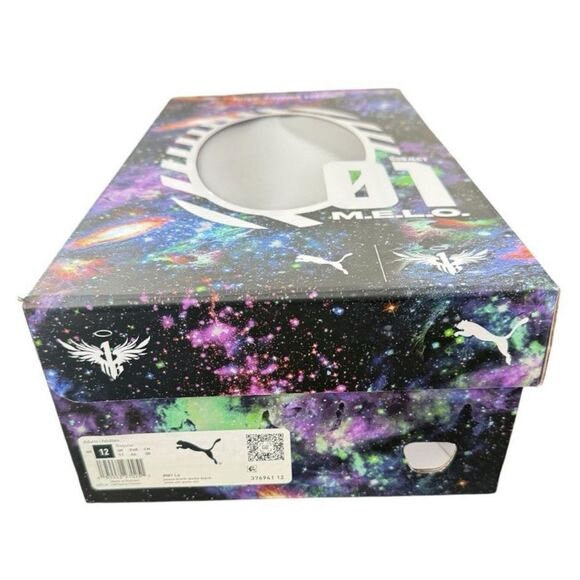 Puma x LaMelo Ball MB.01 Lo Size 12 Black Basketball Sneakers Shoes NIB - Picture 15 of 16